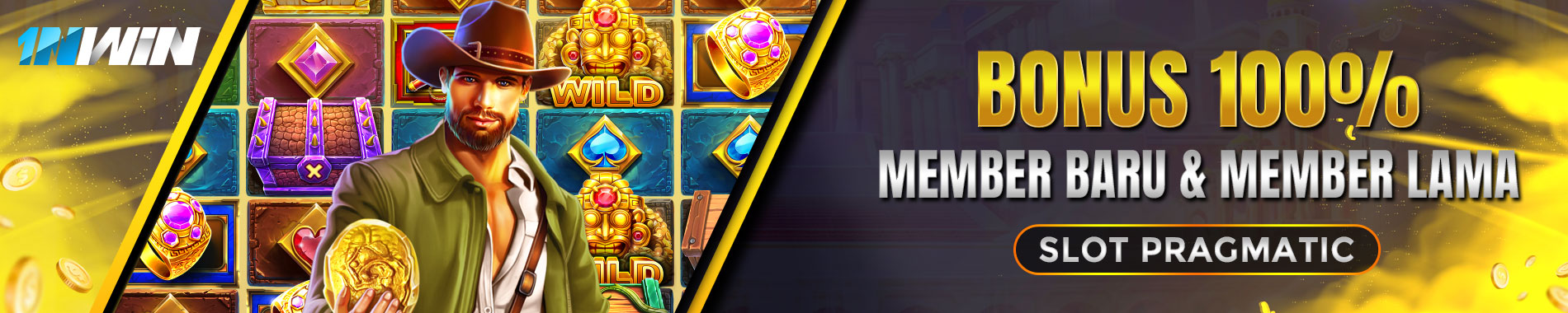 1nwin bonus 100% slot